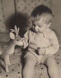 Jan David dvouletý, 1942