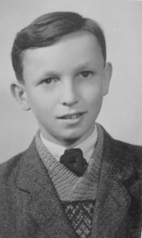 Karel Kavička v dětství