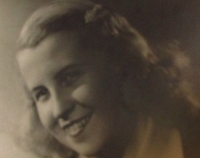 Manželka Irena Linhartová, 1950