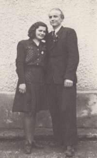 Married couple Emílie and Josef Novosad