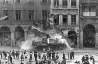 Náměstí v Liberci 21. srpna 1968