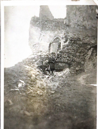 Zřícenina Hradisko, kde se skládal skautský slib