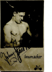 Johny Stacke, a pre-war athlete
