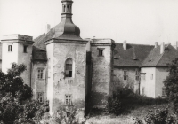 Stav chotěšovského kláštera v 90. letech