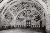 Stav interiéru chotěšovského kláštera před rokem 1950 