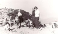 The Pohl family on a trip in the Giant Mountains with grandmother Pavlasová and grandfather Pavlas at the turn of the 1960s and 1970s, the witness is on the right