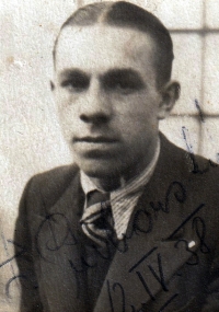 Otec Mileny Ručkové František Příborský / 1938