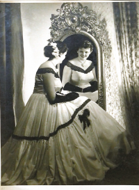 Her sister Anna, circa 1938
