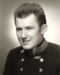 Pamětníkův bratr Karel Holub, asi 1969