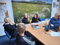 Natáčení s paní Hubáčkovou, 2021