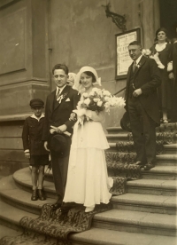 Svatební fotografie Marie Kselíkové