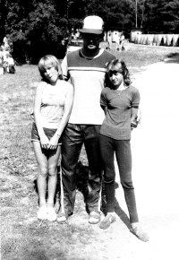 Michal Polman se svými dětmi
