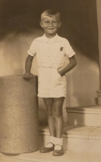 8-year old Milan Enc in 1944