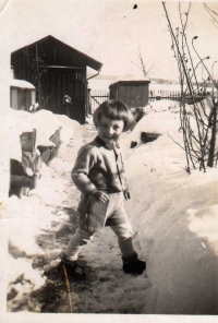 Alexandr Gregar in pre-school age