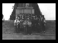 Gymnasium students in the USSR, Libor Franek, front right, 1976
