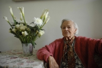 Grandma Marta Langerová (94 years old), 2009
