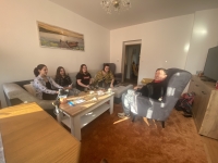 Pamětník Jaroslav Jochec při vyprávění pro Paměť národa