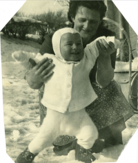 Michal Polman jako dítě