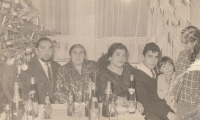 The witness' grandmother (second from the left) and relatives from Germany, mid-1960s