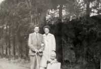 Manželé Štefan a Marie Kondášovi, Chacholice, 1960