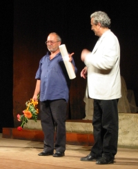 S ministrem kultury Pavlem Dostálem, 2004