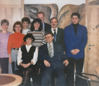 First employees of S Morava Leasing in 1997