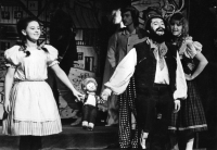 In the play "Rumcajs", 1971