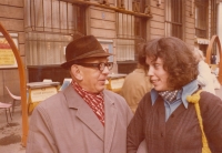 S dědečkem z maminčiny strany