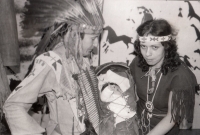 Manželé Nyklesovi s dcerou