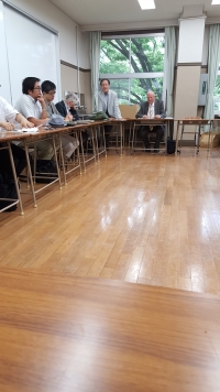 Tokyo 2016, prednáška na univerzite o Albertovi Camusovi