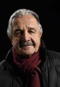 Jan Dvořák during the filming in Liberec February 2, 2022