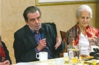 Helena Skleničková with Jan Sokol, cerca 2020