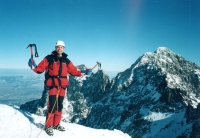 Syn Jana Dvořáka na Mont Blancu