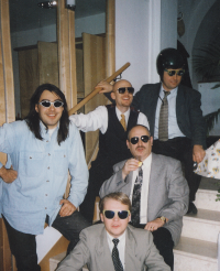 Vánoční večírek v S Morava Leasing, 90. léta 20. století