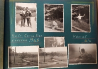 Fotografie z čundru k Černé Nise v červenci 1965
