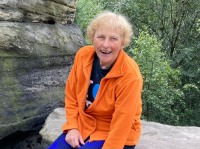 Drahomíra Žákovská v roce 2021 v Tiských stěnách