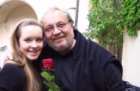 With his daughter Marianna after graduation, 2003 