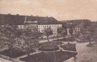 Historical postcard of Josefov