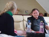 Během rozhovoru pro Paměť národa, 2022