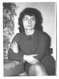 Jana Marková v sedmdesátých letech 