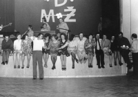 Pamětnice 6. zleva na oslavách Mezinárodního dne žen v roce 1970