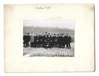 Otec, školní fotografie z dubna roku 1914