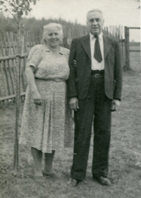 Rodiče Maria a Ladislav Šťulíkovi, 1953