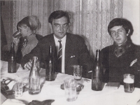 Strážnický Lubomír s přáteli, rok 1967 nebo 1968