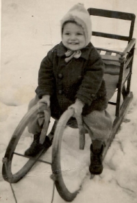 Three-year-old Pavel Taich