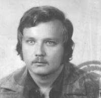 Petr Závodský, photograph from his soldier's book, 1970