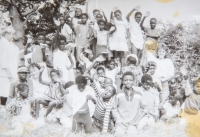 Children and teachers during an outing