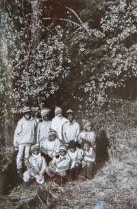 Children during an outing
