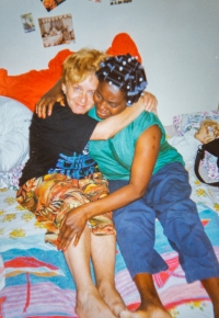 One of the matrons visiting Josephine in Usakos, 1992