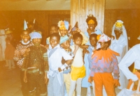 Costume ball at the Fim Motel